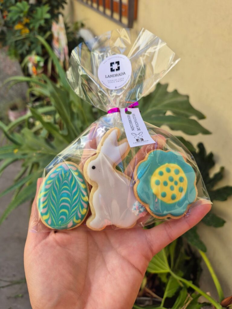 Galletas glaseadas conejo