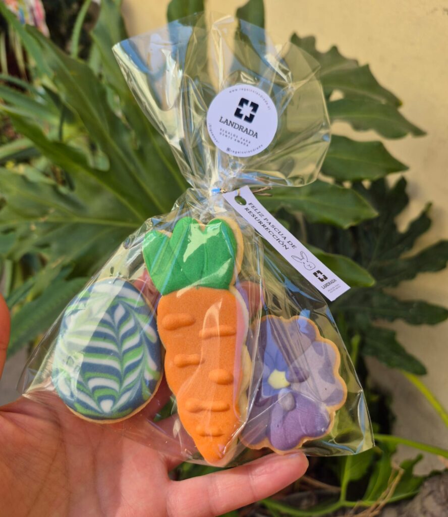 Galletas glaseadas zanahoria